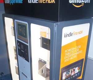 Amazon teste des distributeurs automatiques... de Kindle